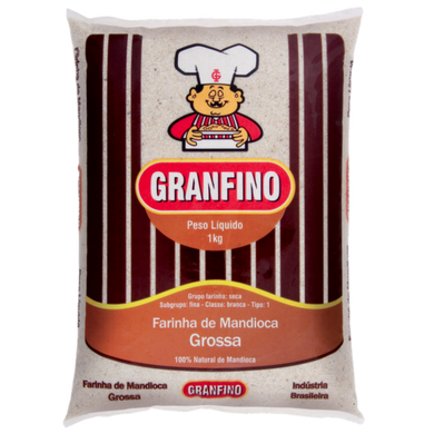 Farinha de Mandioca Grossa GRANFINO 1kg