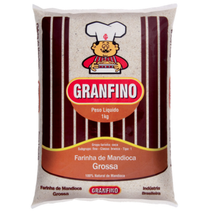 Farinha de Mandioca Grossa GRANFINO 1kg