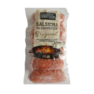 Salsicha de Churrasco (Linguicinha toscana) - pacote com 10 unidades