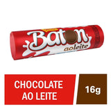 GAROTO Baton Chocolate ao leite 16g.