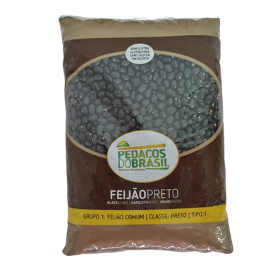 Feijão Preto PEDAÇOS DO BRASIL 1kg