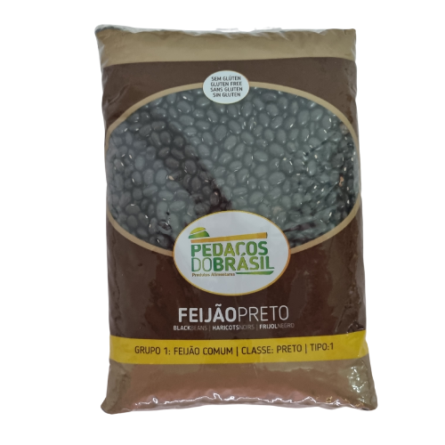 Feijão Preto PEDAÇOS DO BRASIL 1kg