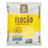 SÓ O OURO Flocão de milho Não Transgênico 500g