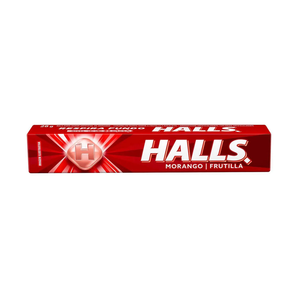 HALLS Morango, 28g