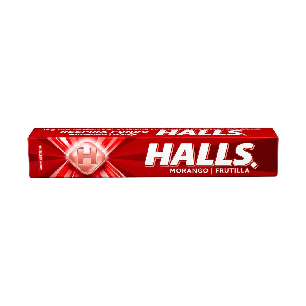 HALLS Morango, 28g