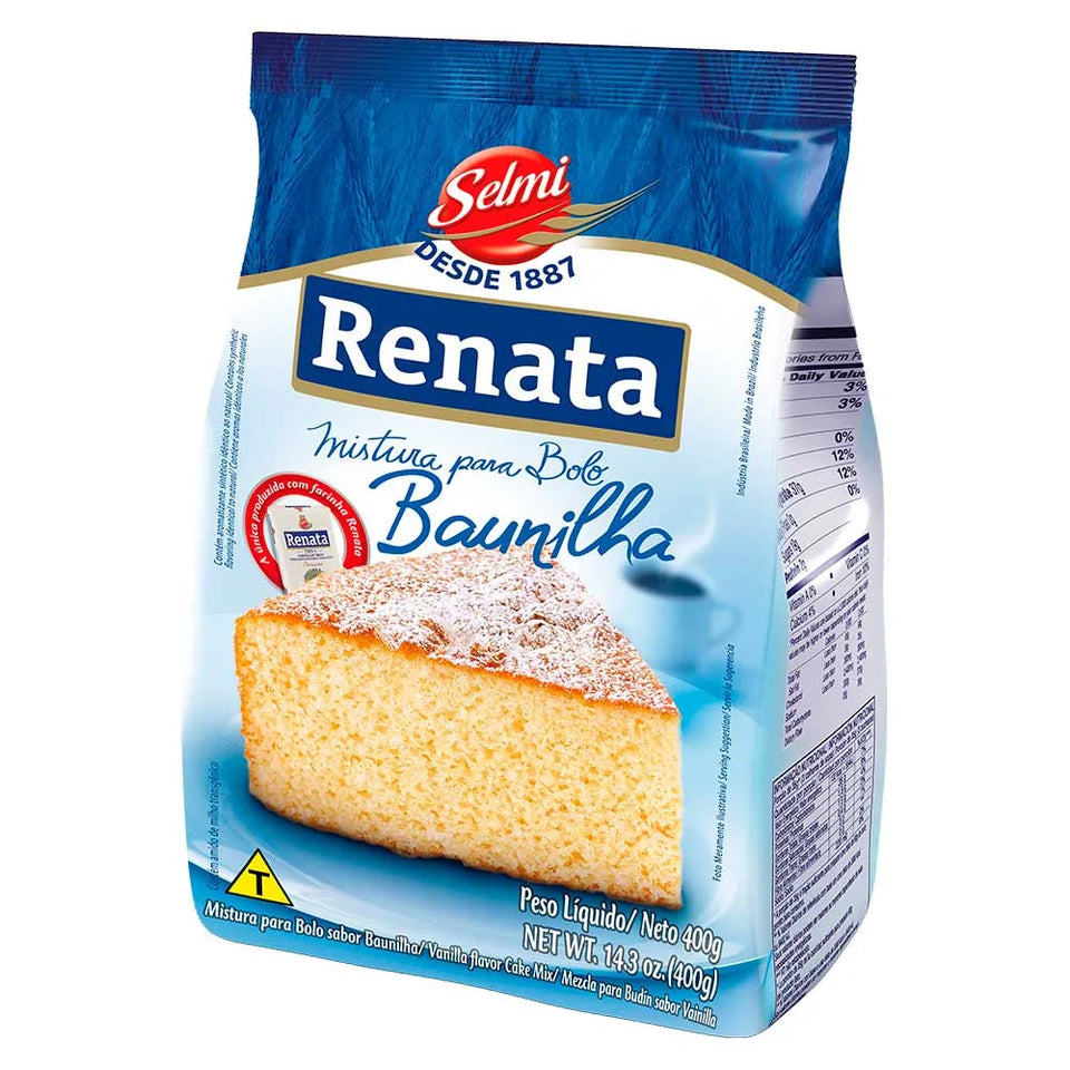 RENATA Mistura para bolo de Baunilha 400g