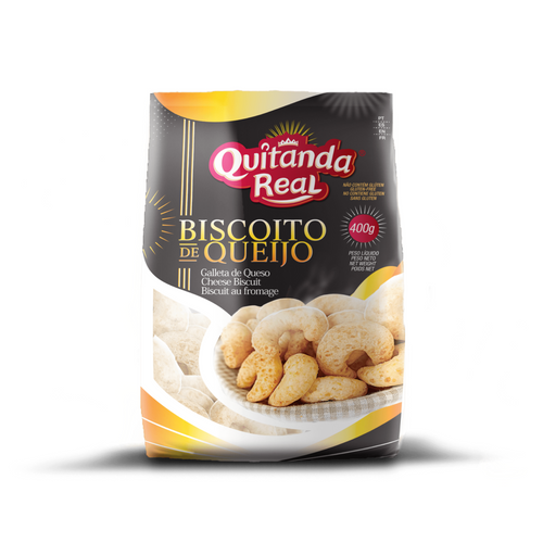 BISCOITO DE QUEIJO Quitanda Real 400gr