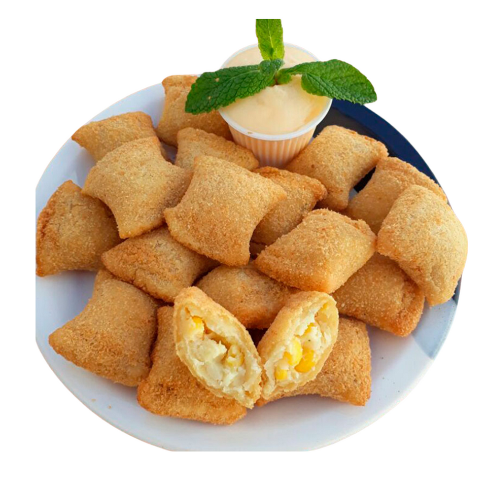 DELICÉS DU BRÉSIL - Risoles de Creme de Milho - 20 unidades