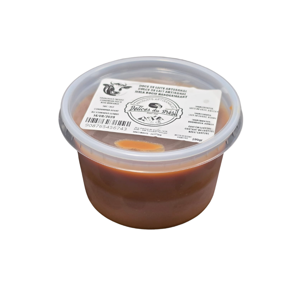 Delicés du Brésil  - Doce de leite tradicional, 280g