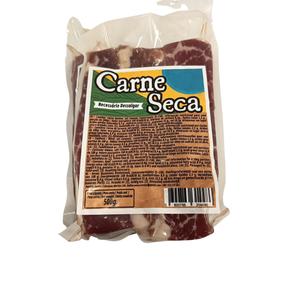 SABOR SERTANEJO Carne seca a vácuo - 500g