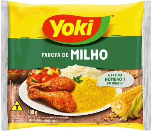 YOKI Farofa Pronta de Milho 400g