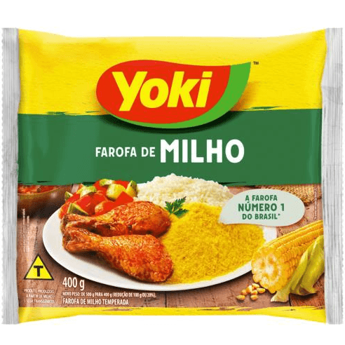 YOKI Farofa Pronta de Milho 400g