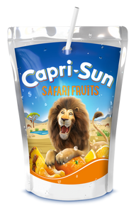 CAPRI SUN SAFARI FRUITS LIMONADE - 200ML