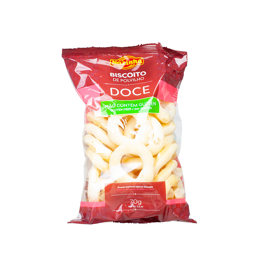 NAZINHA Biscoito de Polvilho Doce 70g