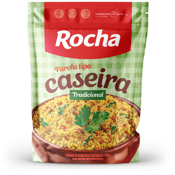 ROCHA Farofa Pronta Tradicional 300g