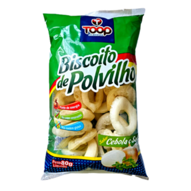 TOOP Biscoito Polvilho Sabor Salsa e Cebola 80g
