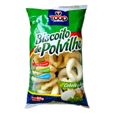 TOOP Biscoito Polvilho Sabor Salsa e Cebola 80g
