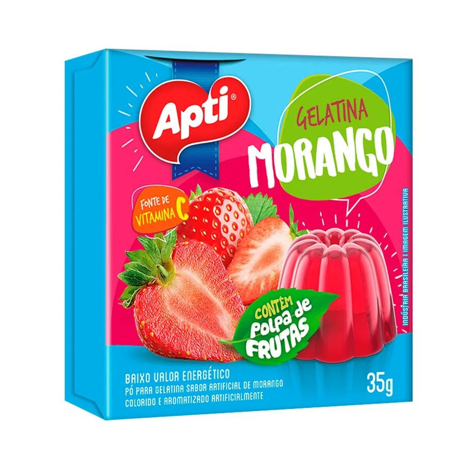 APTI Gelatina Morango 35g
