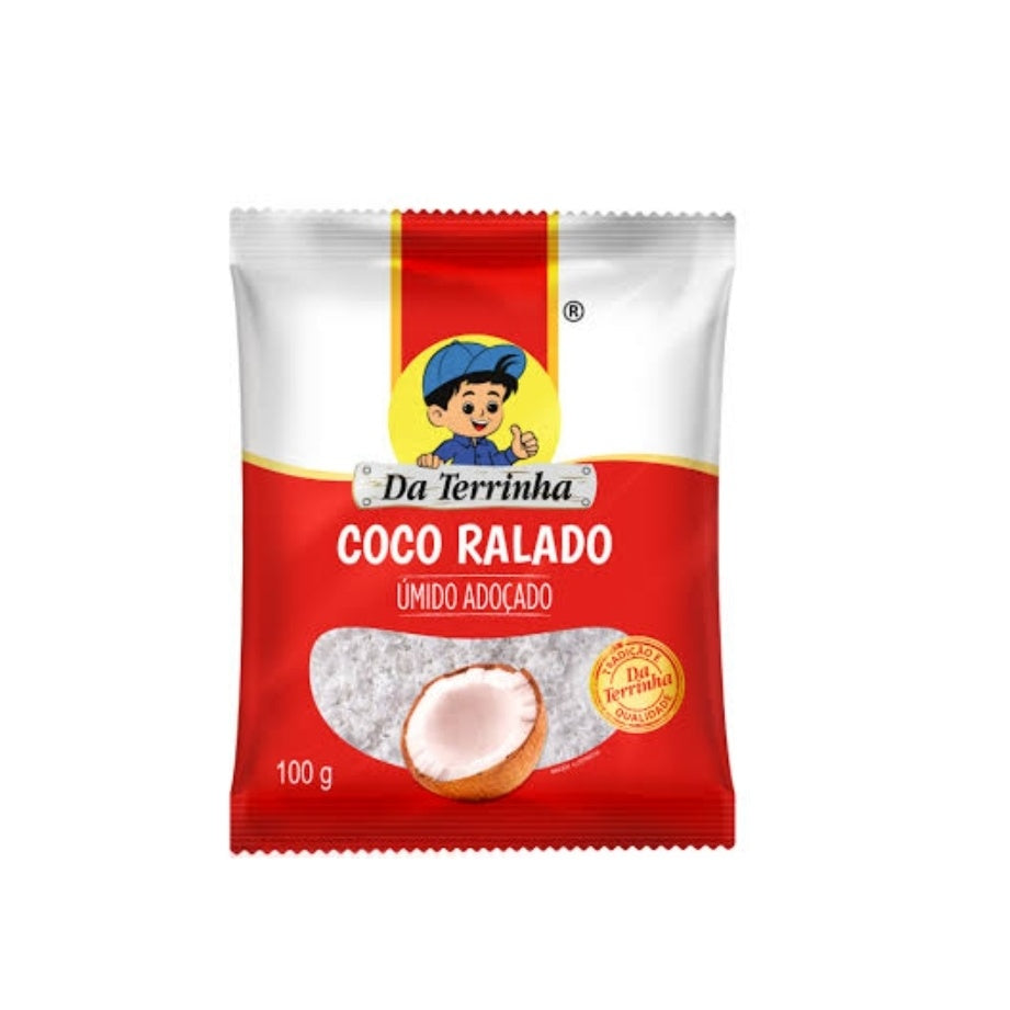 DA TERRINHA Coco Ralado Úmido Adoçado 100g