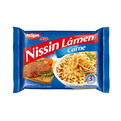 NISSIN Macarrão Instantaneo Sabor Galinha caipira 85g
