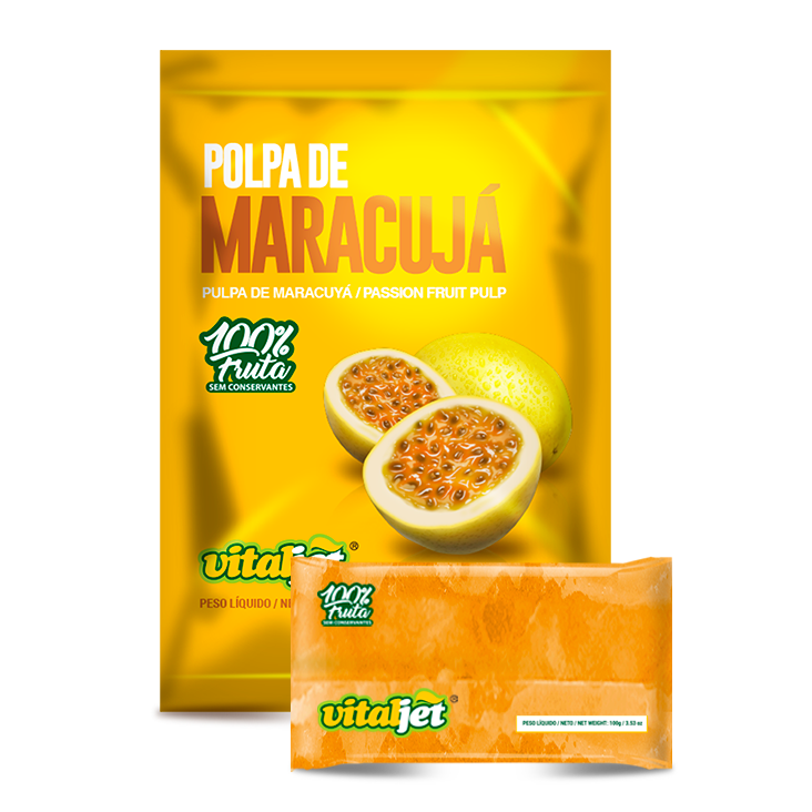 VITALJET - Polpa de Maracujá