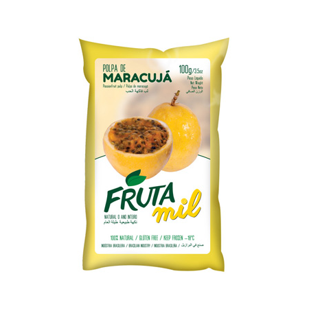 FRUTAMIL Polpa de Maracujá 100g
