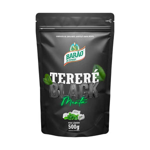 BARÃO DE COTEGIPE Erva Mate Tereré Black Menta 500gr