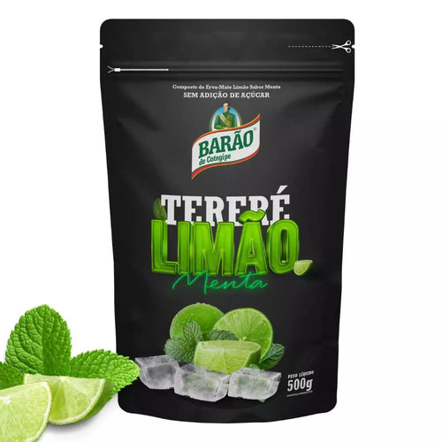 BARÃO DE COTEGIPE Erva Mate Tereré Menta e Limão 500gr