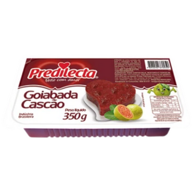 PREDILECTA Goiabada cascão (bloco) 350g