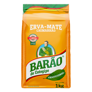 Erva mate tradicional BARÃO DO COTEGIPE 1kg