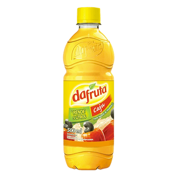 DA FRUTA Suco concentrado s/ açucar caju 500ml