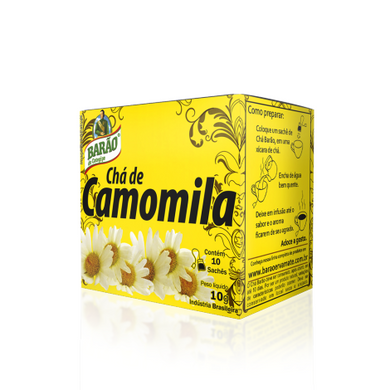 CHÁ CAMOMILA BARÃO 10 g