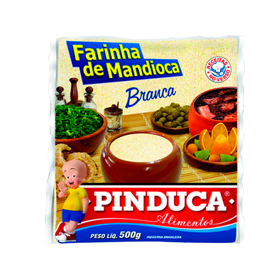 Farinha de Mandioca Branca PINDUCA 500g
