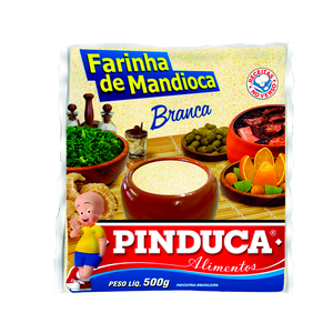 Farinha de Mandioca Branca PINDUCA 500g