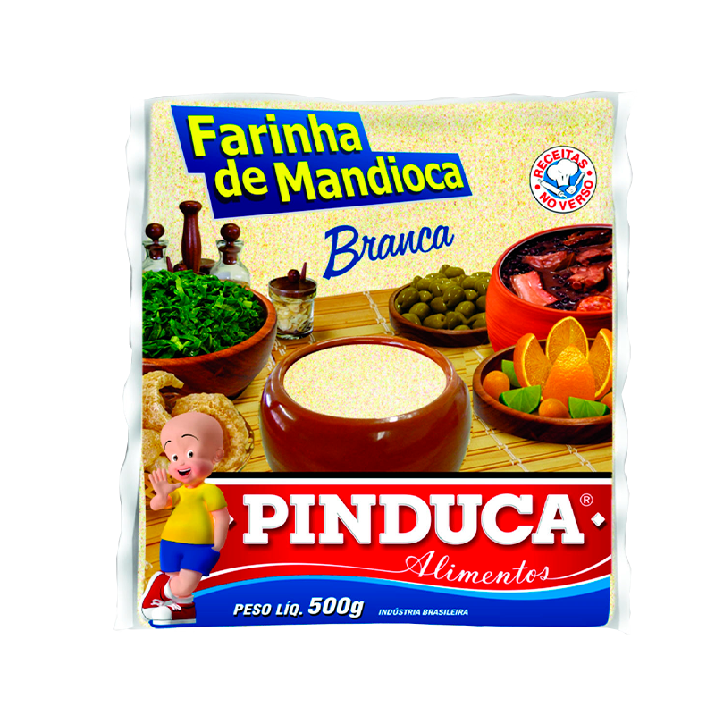 Farinha de Mandioca Branca PINDUCA 500g