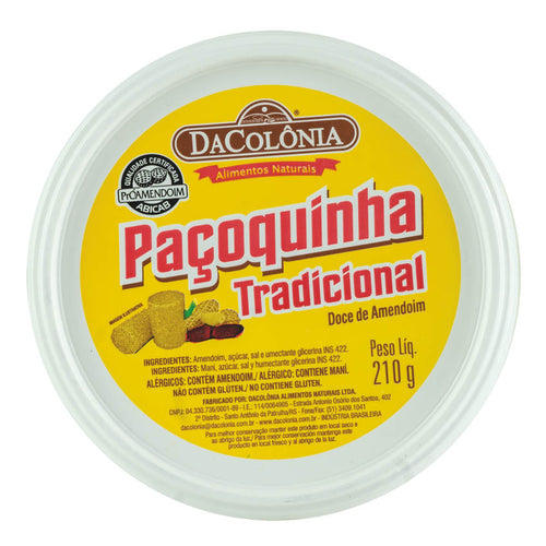 Paçoca Rolha Tradicional 210g